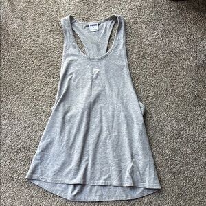 Gymshark Light Gray Racerback Tank Top